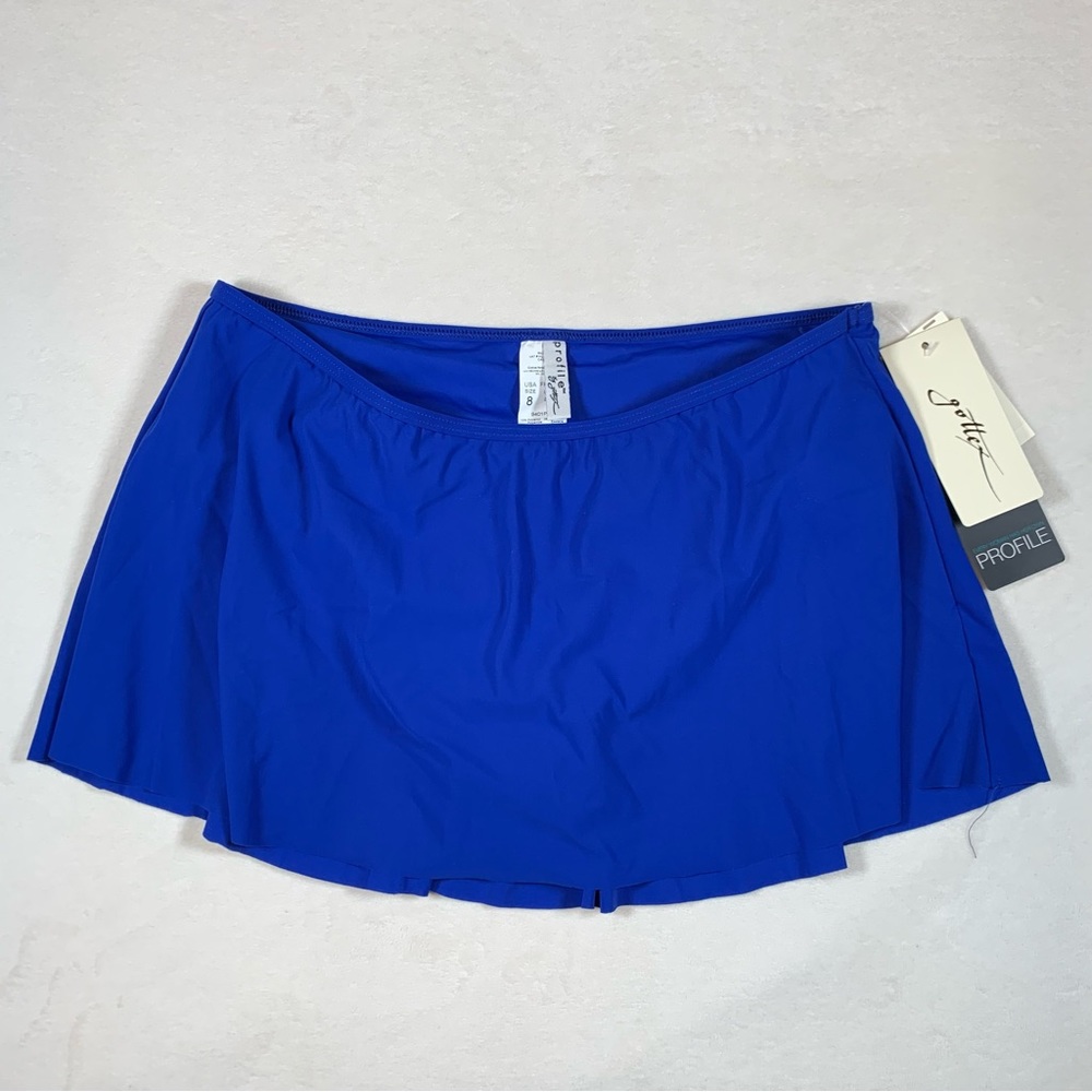 PROFILE by Gottex Skirted Swimsuit Bikini Bottom, 8